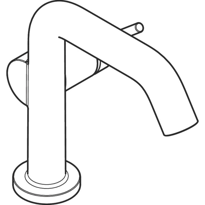 Hansgrohe Tecturis S Single Lever Basin Mixer 110 Fine Coolstart Ecosmart+ Without Waste Set - Unbeatable Bathrooms