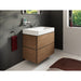 Hansgrohe Tecturis S Single Lever Basin Mixer 110 Fine Coolstart Ecosmart+ Without Waste Set - Unbeatable Bathrooms