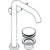 Hansgrohe Tecturis S Single Lever Basin Mixer 240 Fine Coolstart Ecosmart+ For Wash Bowls with Push-Open Waste Set - Unbeatable Bathrooms