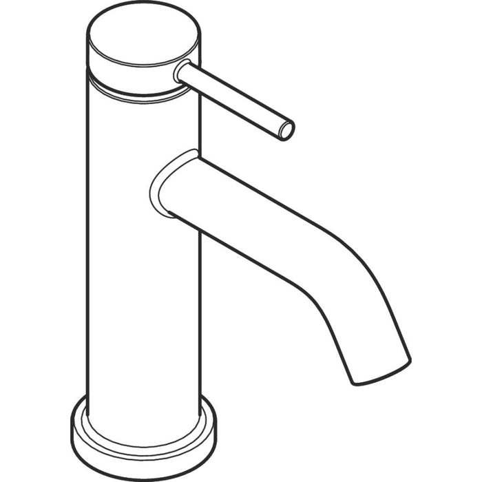 Hansgrohe Tecturis S Single Lever Basin Mixer 80 Coolstart Ecosmart+ Without Waste Set - Unbeatable Bathrooms