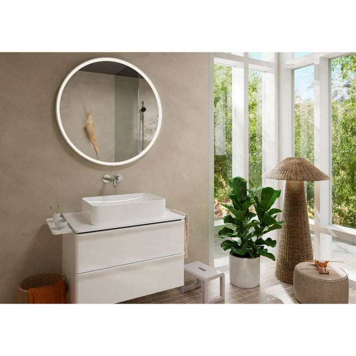 Hansgrohe Tecturis S Single Lever Basin Mixer For Concealed Installation Wall-Mounted Ecosmart+ with Spout 22,5 cm - Unbeatable Bathrooms