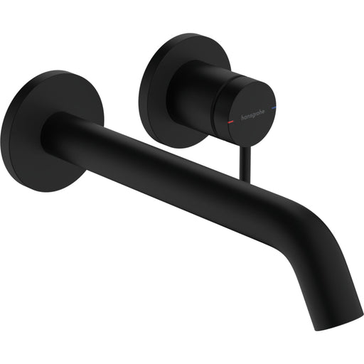 Hansgrohe Tecturis S Single Lever Basin Mixer For Concealed Installation Wall-Mounted Ecosmart+ with Spout 22,5 cm - Unbeatable Bathrooms