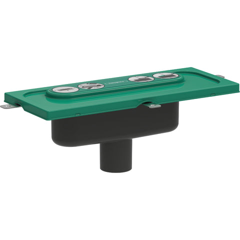 Hansgrohe Ubox Universal Base Set For Finish Sets For Vertical Installation - Unbeatable Bathrooms