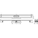 Hansgrohe Ubox Universal Complete Set For Flat Installation - 1200 For Shower Drains Finish Sets - Unbeatable Bathrooms