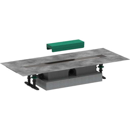 Hansgrohe Ubox Universal Complete Set For Flat Installation - 600 For Shower Drains Finish Sets - Unbeatable Bathrooms
