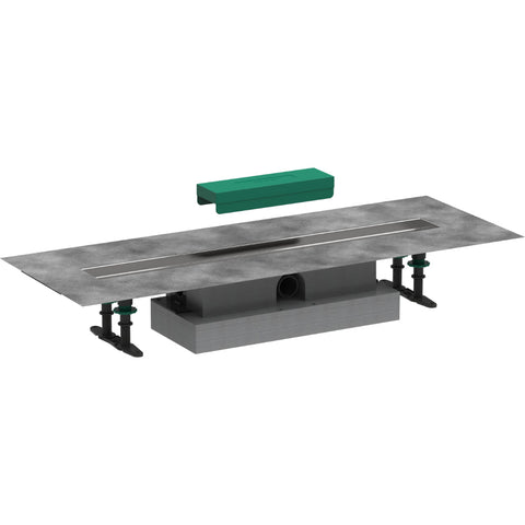 Hansgrohe Ubox Universal Complete Set For Flat Installation - 700 For Shower Drains Finish Sets - Unbeatable Bathrooms
