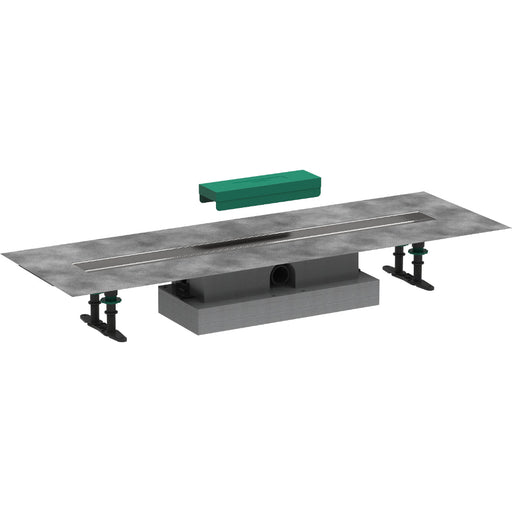 Hansgrohe Ubox Universal Complete Set For Flat Installation - 800 For Shower Drains Finish Sets - Unbeatable Bathrooms