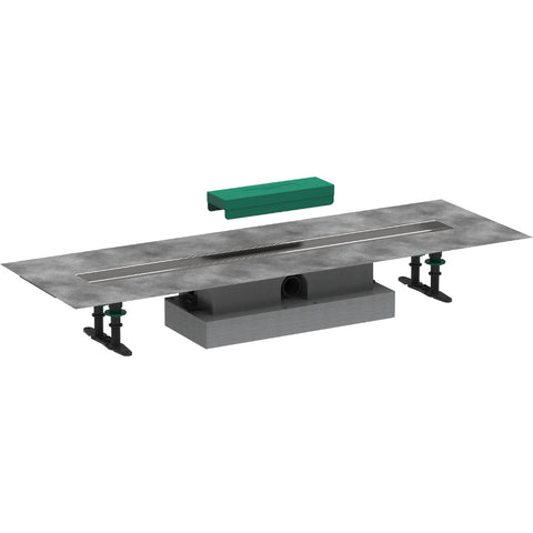 Hansgrohe Ubox Universal Complete Set For Flat Installation - 800 For Shower Drains Finish Sets - Unbeatable Bathrooms