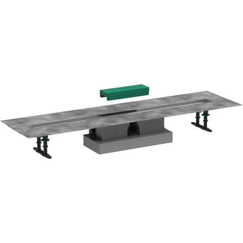 Hansgrohe Ubox Universal Complete Set For Standard Installation - 1000 For Shower Drains Finish Sets - Unbeatable Bathrooms