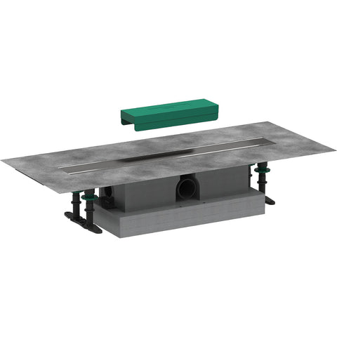 Hansgrohe Ubox Universal Complete Set For Standard Installation - 600 For Shower Drains Finish Sets - Unbeatable Bathrooms