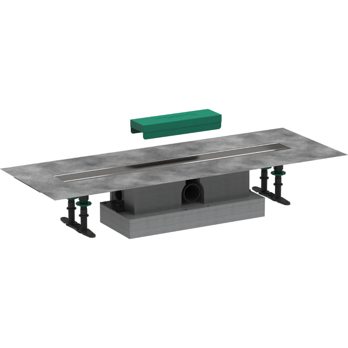Hansgrohe Ubox Universal Complete Set For Standard Installation - 700 For Shower Drains Finish Sets - Unbeatable Bathrooms
