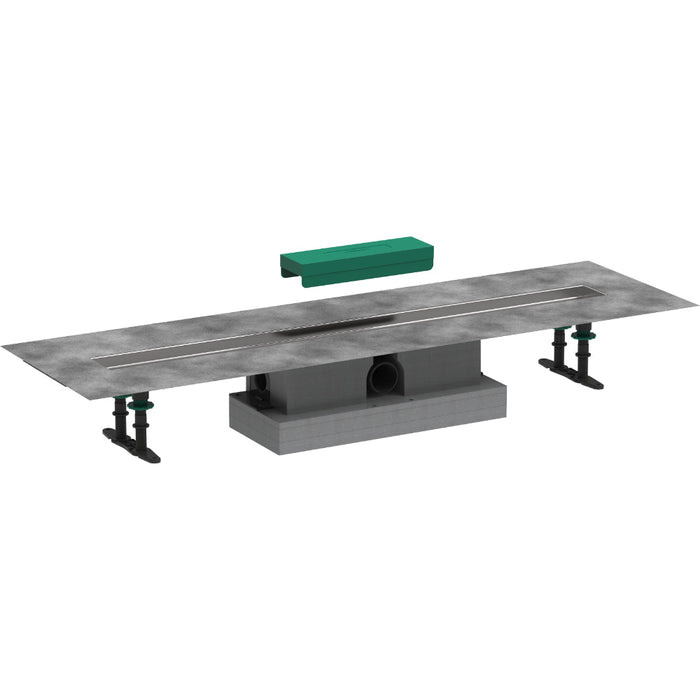 Hansgrohe Ubox Universal Complete Set For Standard Installation - 900 For Shower Drains Finish Sets - Unbeatable Bathrooms
