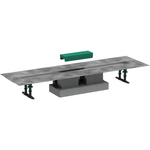 Hansgrohe Ubox Universal Complete Set For Standard Installation - 900 For Shower Drains Finish Sets - Unbeatable Bathrooms