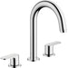 Hansgrohe Vernis Blend 3-Hole Basin Mixer with Pop-Up Waste Set - Unbeatable Bathrooms