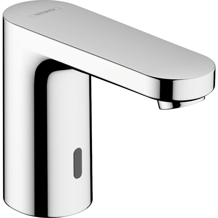 Hansgrohe Vernis Blend Electronic Basin Mixer For Cold Water Or Pre-Adjusted Water Battery Operation - Chrome - Unbeatable Bathrooms