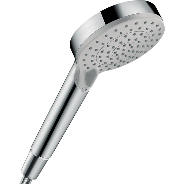 Hansgrohe Vernis Blend Hand Shower 100 Vario Ecosmart+ - Chrome - Unbeatable Bathrooms