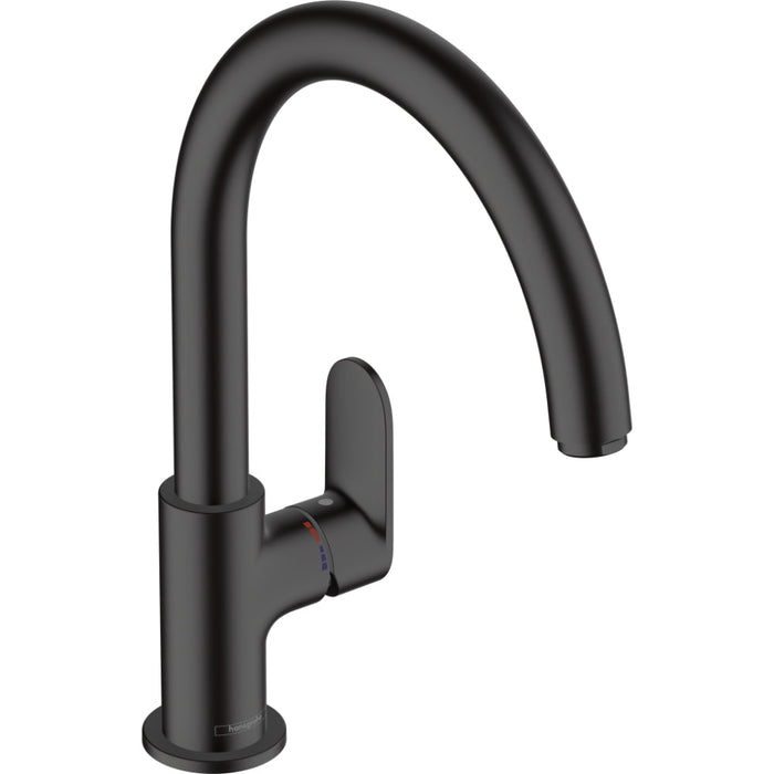 Hansgrohe Vernis Blend M35 Single Lever Kitchen Mixer 210 with Swivel Spout - Unbeatable Bathrooms