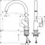 Hansgrohe Vernis Blend M35 Single Lever Kitchen Mixer 210 with Swivel Spout - Unbeatable Bathrooms
