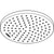Hansgrohe Vernis Blend Overhead Shower 200 1Jet Ecosmart+ - Chrome - Unbeatable Bathrooms