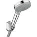 Hansgrohe Vernis Blend Shower Holder Set 100 Vario Ecosmart with Shower Hose 160 cm - Chrome - Unbeatable Bathrooms