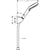 Hansgrohe Vernis Blend Shower Holder Set 100 Vario Ecosmart with Shower Hose 160 cm - Chrome - Unbeatable Bathrooms