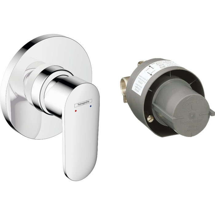 Hansgrohe Vernis Blend Shower Mixer Set For Concealed Installation - Unbeatable Bathrooms