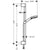 Hansgrohe Vernis Blend Shower Set 100 Vario Ecosmart with Shower Bar Crometta 65 cm - Chrome - Unbeatable Bathrooms