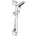 Hansgrohe Vernis Blend Shower Set 100 Vario Ecosmart with Shower Bar Crometta 65 cm - Chrome - Unbeatable Bathrooms