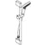 Hansgrohe Vernis Blend Shower Set 100 Vario Ecosmart with Shower Bar Crometta 65 cm - Chrome - Unbeatable Bathrooms