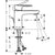 Hansgrohe Vernis Blend Single Lever Basin Mixer 100 Coolstart with Pop-Up Waste Set - Unbeatable Bathrooms