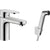 Hansgrohe Vernis Blend Single Lever Basin Mixer 100 with Bidet Spray and Shower Hose 160 cm - Chrome - Unbeatable Bathrooms