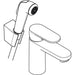 Hansgrohe Vernis Blend Single Lever Basin Mixer 100 with Bidet Spray and Shower Hose 160 cm - Chrome - Unbeatable Bathrooms