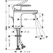 Hansgrohe Vernis Blend Single Lever Basin Mixer 100 with Isolated Water Conduction and Pop-Up Waste Set - Chrome - Unbeatable Bathrooms
