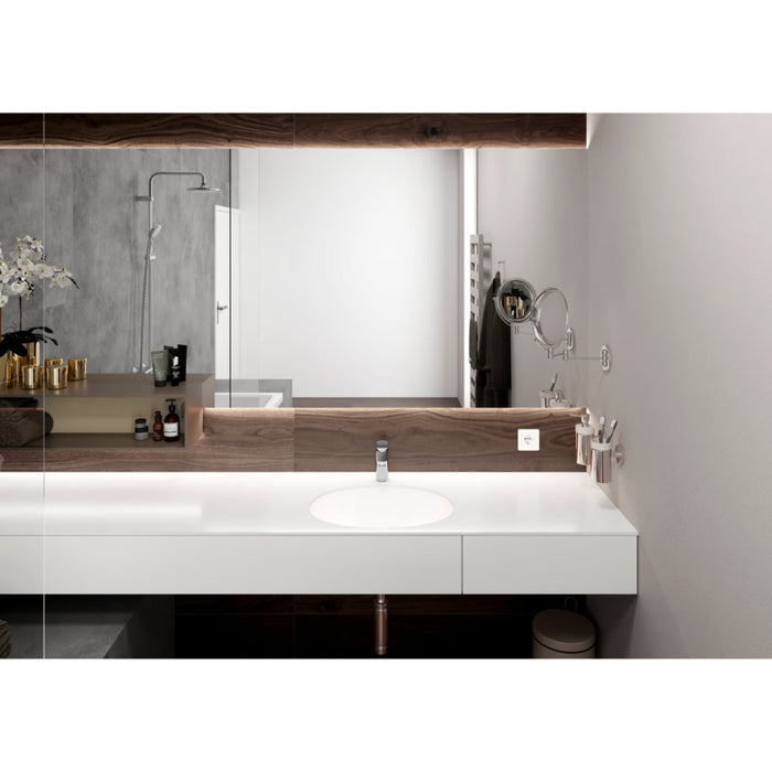 Hansgrohe Vernis Blend Single Lever Basin Mixer 100 Without Waste Set - Unbeatable Bathrooms