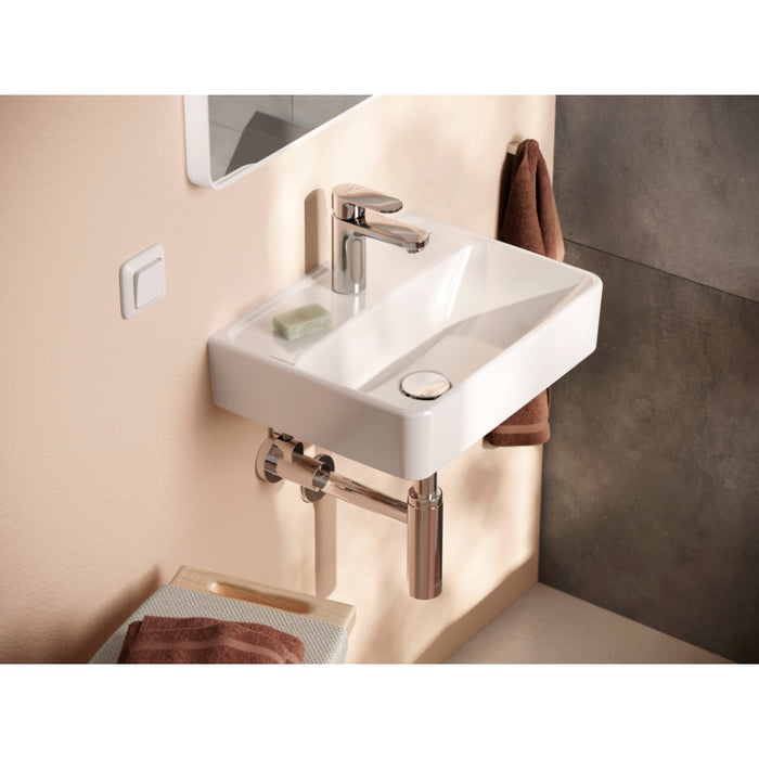 Hansgrohe Vernis Blend Single Lever Basin Mixer 100 Without Waste Set - Unbeatable Bathrooms