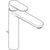 Hansgrohe Vernis Blend Single Lever Basin Mixer 190 with Metal Pop-Up Waste Set - Chrome - Unbeatable Bathrooms