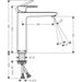 Hansgrohe Vernis Blend Single Lever Basin Mixer 190 Without Waste Set - Unbeatable Bathrooms