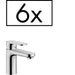 Hansgrohe Vernis Blend Single Lever Basin Mixer 70 Coolstart with Pop-Up Waste Set Project Pack (6 Pcs.) - Chrome - Unbeatable Bathrooms