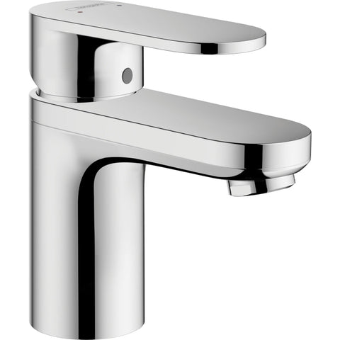 Hansgrohe Vernis Blend Single Lever Basin Mixer 70 with Isolated Water Conduction and Pop-Up Waste Set - Chrome - Unbeatable Bathrooms