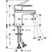 Hansgrohe Vernis Blend Single Lever Basin Mixer 70 with Isolated Water Conduction and Pop-Up Waste Set - Chrome - Unbeatable Bathrooms