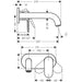 Hansgrohe Vernis Blend Single Lever Basin Mixer For Concealed Installation Wall-Mounted with Spout 20,7 cm - Unbeatable Bathrooms