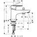 Hansgrohe Vernis Blend Single Lever Bath and Shower Mixer Monotrou - Chrome - Unbeatable Bathrooms
