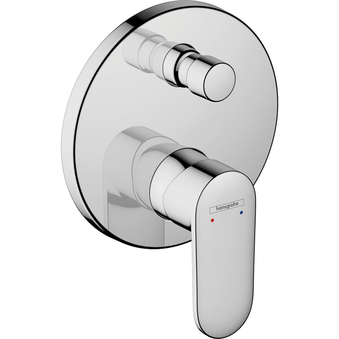 Hansgrohe Vernis Blend Single Lever Bath Mixer For Concealed Installation - Unbeatable Bathrooms