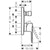 Hansgrohe Vernis Blend Single Lever Bath Mixer For Concealed Installation with Integrated Security Combination According to EN1717 - Unbeatable Bathrooms