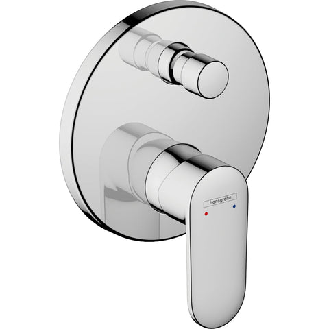 Hansgrohe Vernis Blend Single Lever Bath Mixer For Concealed Installation with Integrated Security Combination According to EN1717 - Unbeatable Bathrooms