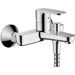 Hansgrohe Vernis Blend Single Lever Bath Mixer For Exposed Installation with 2 Flow Rates - Chrome - Unbeatable Bathrooms