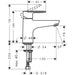 Hansgrohe Vernis Blend Single Lever Bath Mixer Monotrou - Chrome - Unbeatable Bathrooms