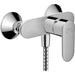 Hansgrohe Vernis Blend Single Lever Shower Mixer For Exposed Installation with 2 Flow Rates - Chrome - Unbeatable Bathrooms