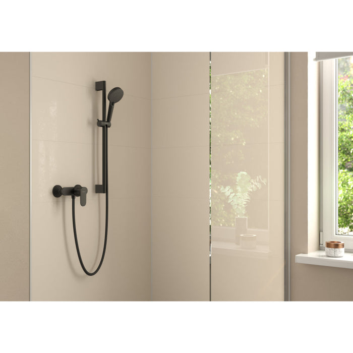 Hansgrohe Vernis Blend Single Lever Shower Mixer For Exposed Installation - Unbeatable Bathrooms