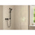 Hansgrohe Vernis Blend Single Lever Shower Mixer For Exposed Installation - Unbeatable Bathrooms